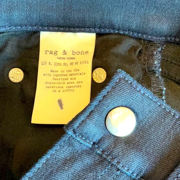 NWOT Rag & Bone 10" Capri Jean - 28 - Picture 8 of 9